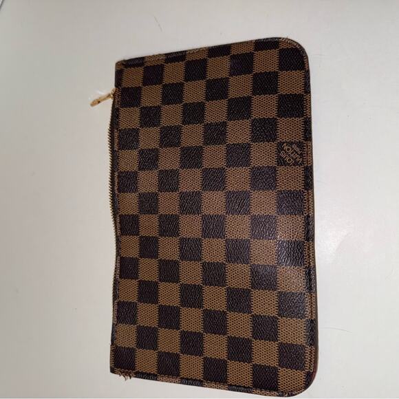 LOUIS VUITTON leather bag add on designer monogram wallet (small) - Picture 2 of 4